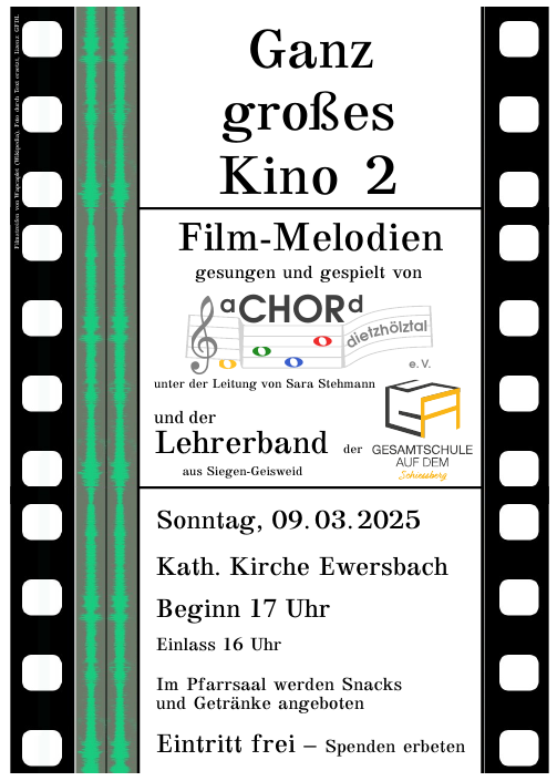 [Flyer Konzert Ganz großes Kino 2]