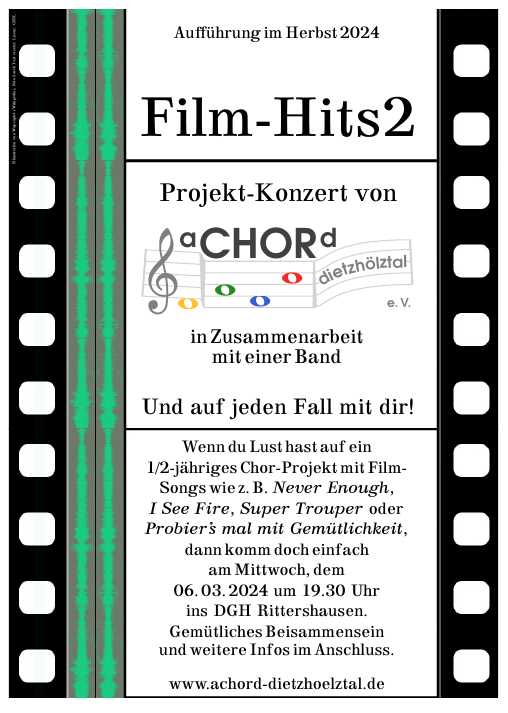 [Flyer Projekt Film-Hits 2]